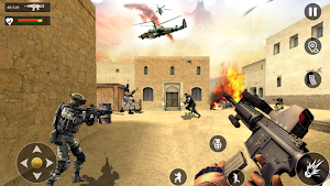 Real Soldier Shooting Counter Terrorism Game 3D Screenshot 2