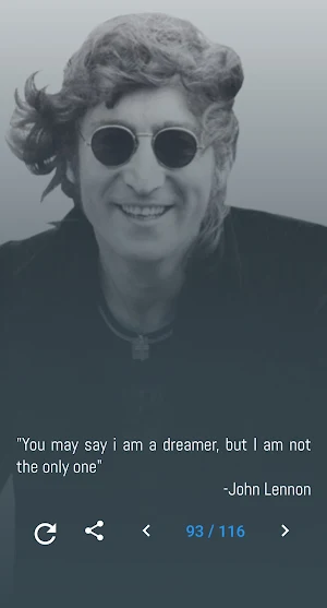 John Lennon Quotes and Lyrics Screenshot 3