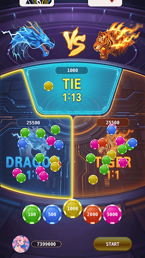 Dragon Tiger Playova Screenshot 0