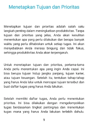 Kiat-Kiat Produktivitas Screenshot 3