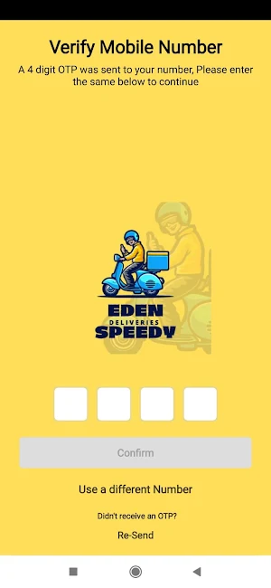 Eden Speedy Deliveries Screenshot 2