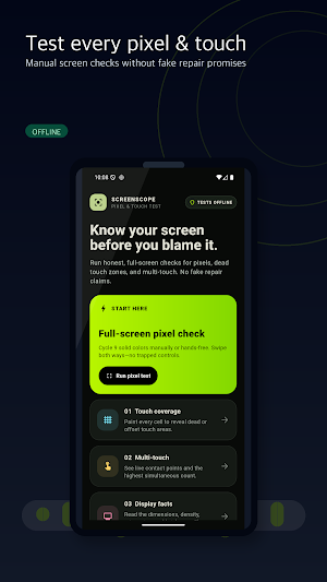 ScreenScope: Pixel & Touch Screenshot 0
