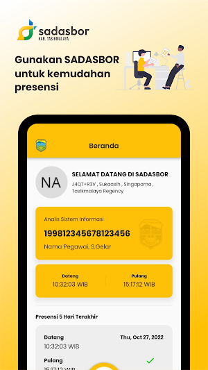 SADASBOR Kab. Tasikmalaya Screenshot 0