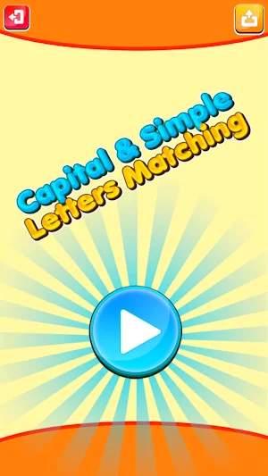 Capital and Simple Letters Matching Screenshot 0
