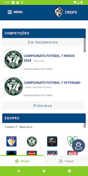 Clube Dom Pedro II Esporte Screenshot 1