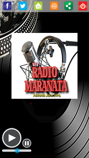 Web Radio Maranata SP Screenshot 0