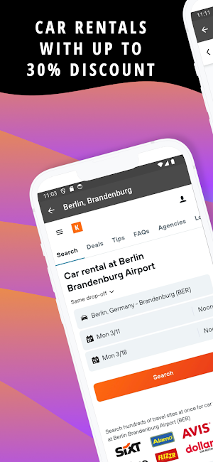 Autovermietung: Car Rental Screenshot 1