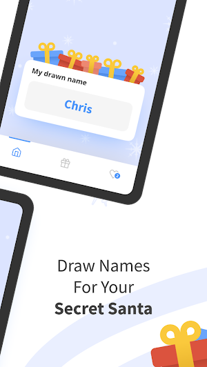 DrawNames - Secret Santa Generator with Wish Lists Screenshot 1