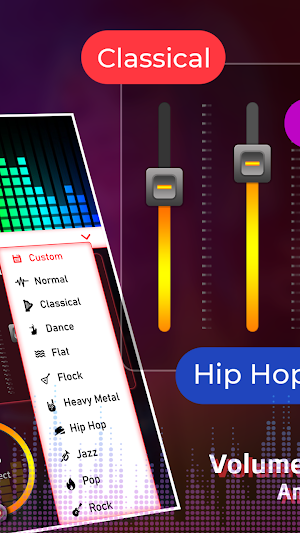 Volume Booster Equalizer & Amplifier for Android Screenshot 1