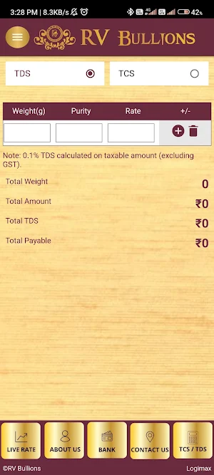 RV BULLIONS Screenshot 3