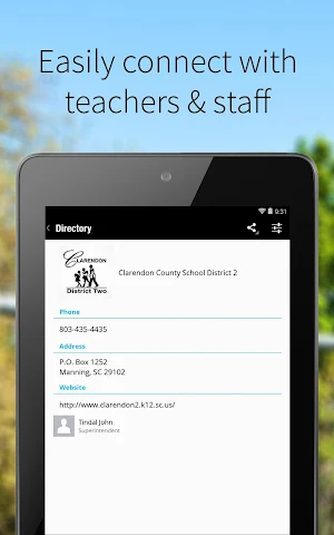 Clarendon School District 2 Screenshot 1