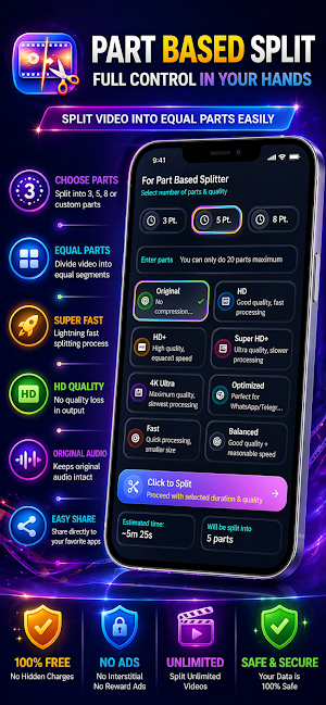 Video Splitter & Cutter 360 Screenshot 3