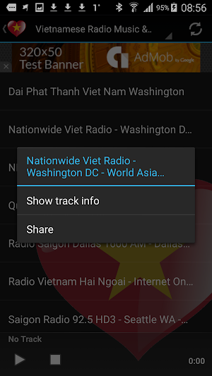 Vietnamese Radio Music & News Screenshot 2