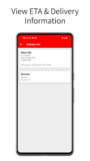 AFI Delivery Tracker Screenshot 2