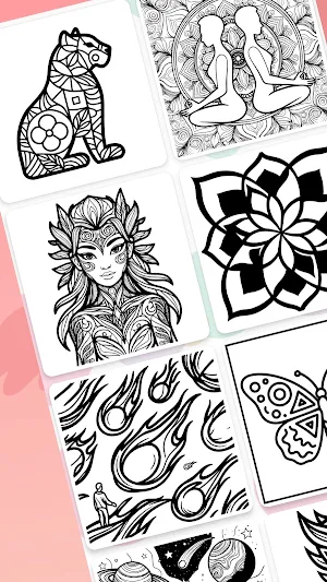 Adult Coloring – AntiStress Screenshot 2