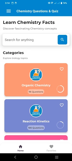 Chemistry Questions & Quiz Screenshot 3