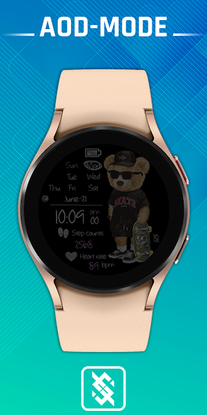 BFF7- Blackboard Art Bear Cool Screenshot 1