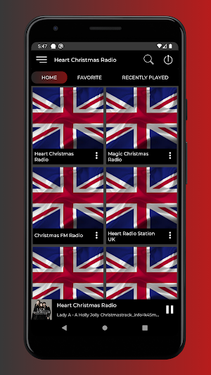 Heart Christmas Radio UK App Screenshot 0
