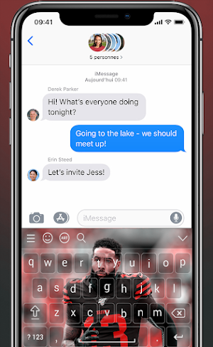 Odell Beckham Keyboard Theme N Screenshot 2