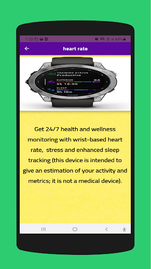 Garmin fenix 7S guide Screenshot 3