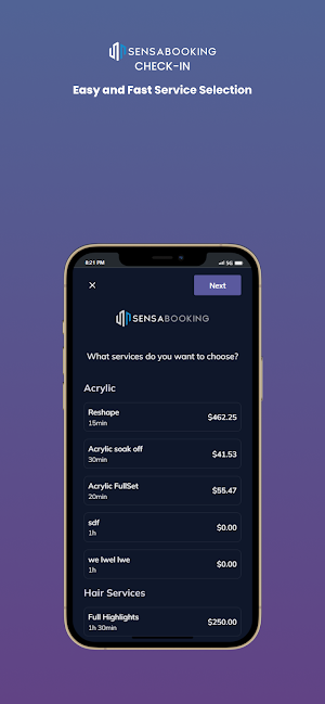 Sensa Checkin Screenshot 1