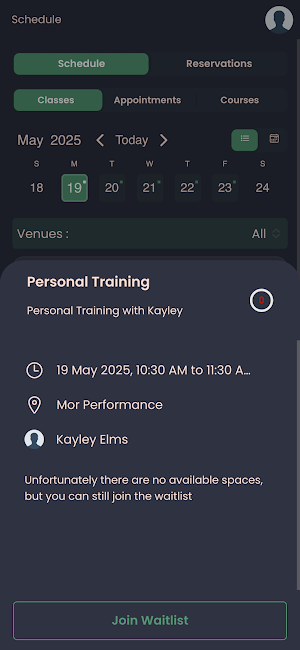 Mor Fitness Coaching Screenshot 3