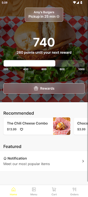 Amy's Burgers Screenshot 0