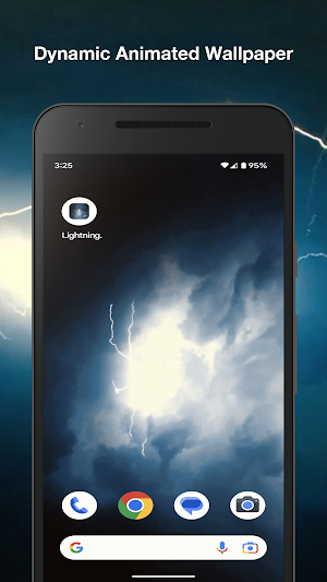Lightning Strike Wallpaper Screenshot 1