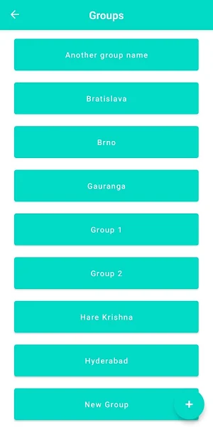 Contact Groups Screenshot 3