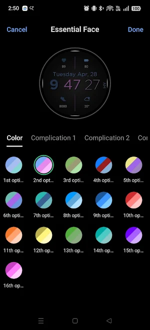 Essential Face Watch Face 2026 Screenshot 0