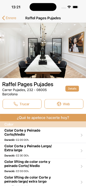 Raffel Pagés Essence Poblenou Screenshot 1