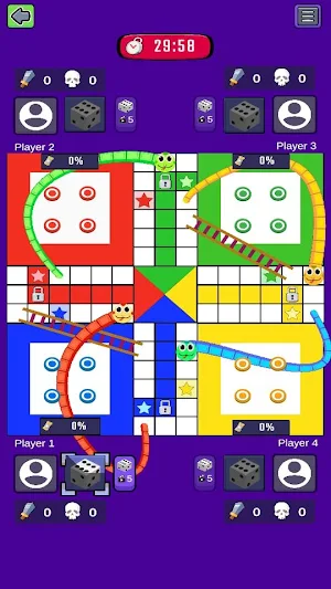 Magic Ludo and Snakes Screenshot 0