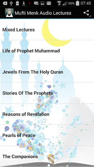 Mufti Menk Audio Lectures Screenshot 0