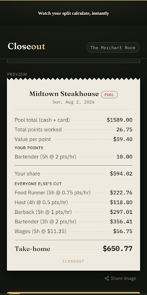 Closeout Screenshot 2