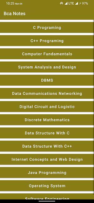 Bca Notes Screenshot 3