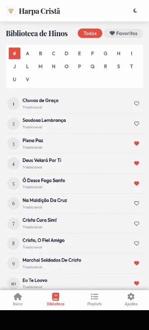 Harpa Cristã Screenshot 2