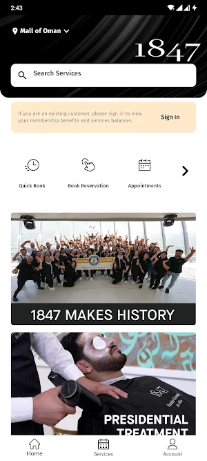 1847 For Men Oman Screenshot 0