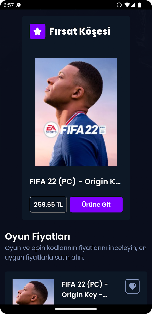 Oyun Fiyatları Screenshot 1