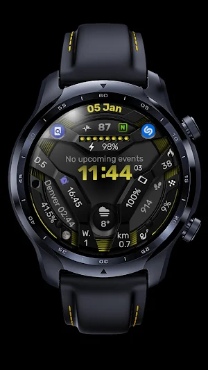 Digital Watch Face CRC089 Screenshot 1