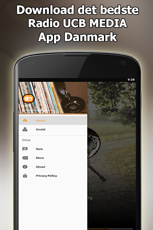 Radio UCB MEDIA Online Gratis Danmark Screenshot 2