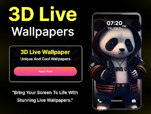 Fingerprint Animations Live 3D Screenshot 1