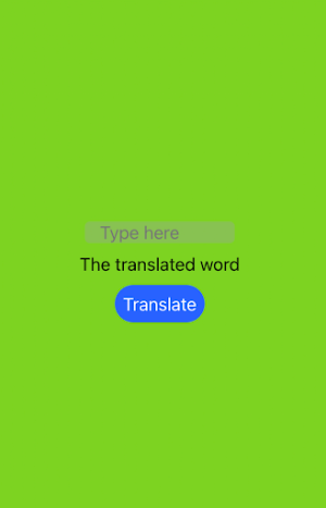 Translator App Screenshot 2