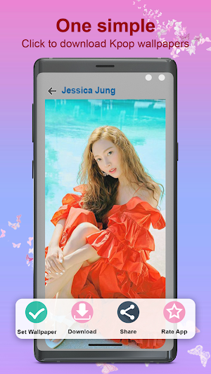 Kpop SNSD Wallpaper Design Screenshot 2