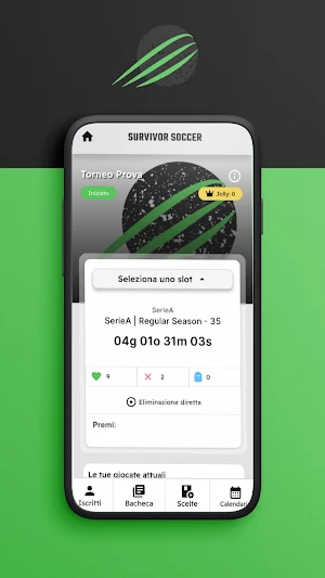 Leghe Survivor Soccer 2.0 Screenshot 3