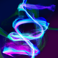Neon Tornado - Wallpaper