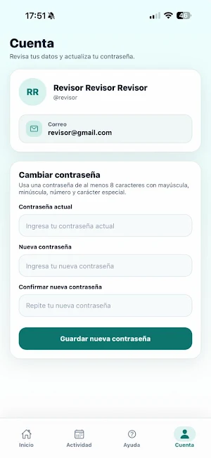Famenssalud Screenshot 2