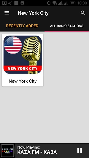 New York City Radio Stations - USA Screenshot 2
