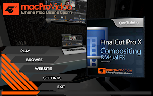 Visual FX Course For Final Cut Pro by mPV Screenshot 0