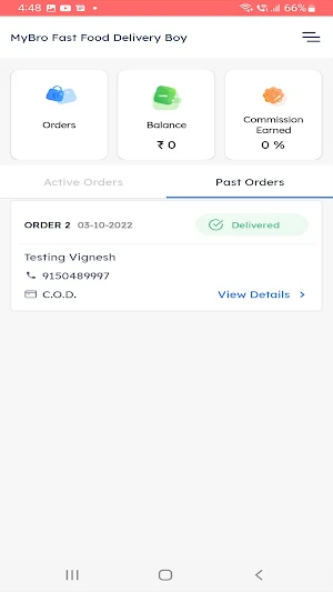 MyBro Fast Food Delivery Screenshot 2
