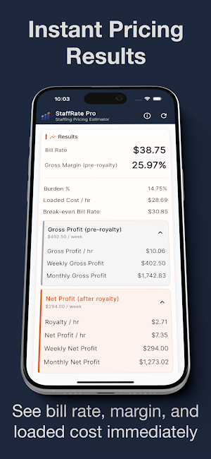 StaffRate Pro Screenshot 1